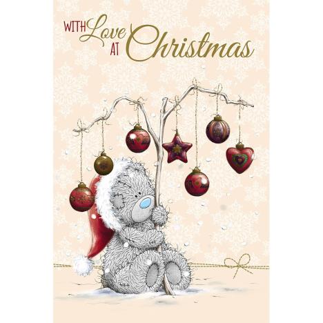 Tatty Teddy with Decorations On Branch Me to You Bear Christmas Card £2.49
